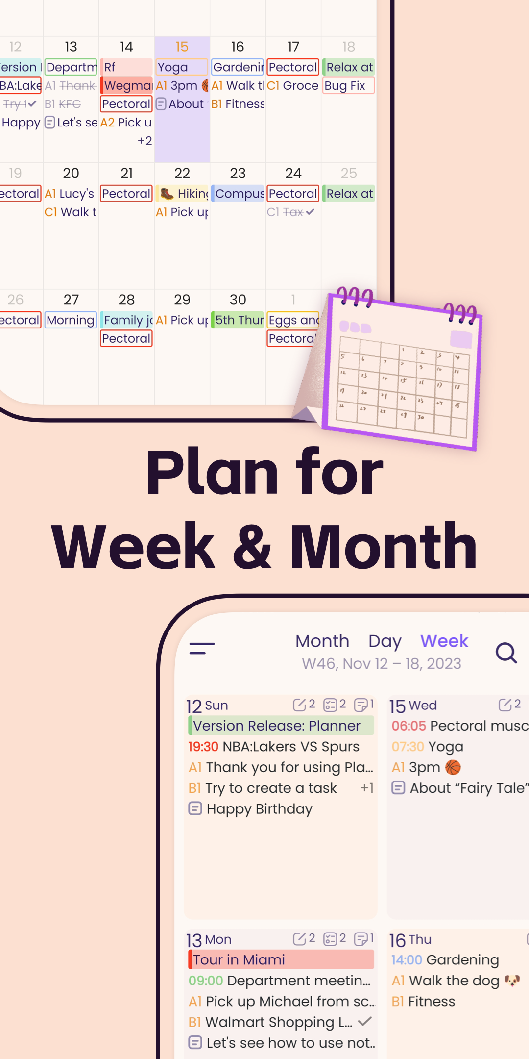 Planner Pro for Android Beesoft Apps